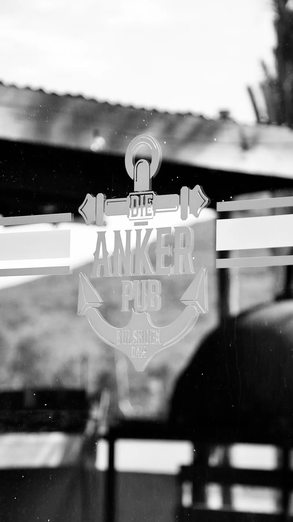 Black and white window detail